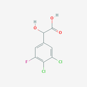 molecular formula C8H5Cl2FO3 B1410191 3,4-Dichloro-5-fluoromandelic acid CAS No. 1803827-18-0