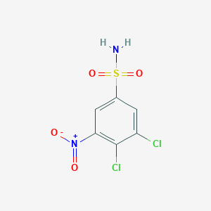 3,4-Dichloro-5-nitrobenzenesulfonamide