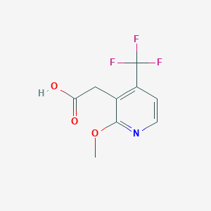 2-Methoxy-4-(trifluoromethyl)pyridine-3-acetic acid