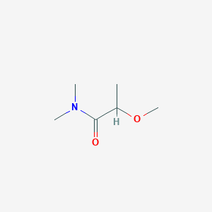 molecular formula C6H13NO2 B14102315 2-Methoxy-N,N-dimethylpropanamide CAS No. 90233-46-8