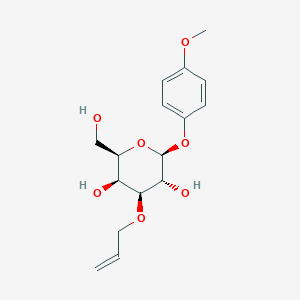 4-Methoxyphenyl 3-O-Allyl-beta-D-galactopyranoside