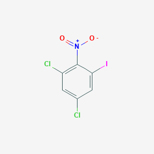 molecular formula C6H2Cl2INO2 B1410308 1,5-Dichloro-3-iodo-2-nitrobenzene CAS No. 1803850-87-4