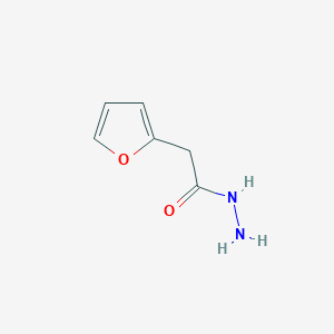 molecular formula C6H8N2O2 B1410311 2-(Furan-2-yl)acetohydrazide CAS No. 98134-84-0