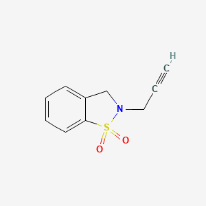 1,2-Benzisothiazole,2,3-dihydro-2-(2-propyn-1-yl)-,1,1-dioxide