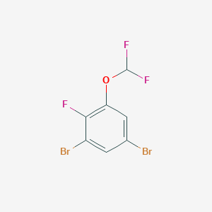 1,5-Dibromo-3-difluoromethoxy-2-fluorobenzene