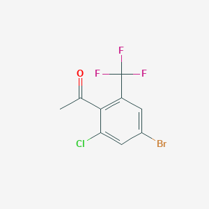 4'-Bromo-2'-chloro-6'-(trifluoromethyl)acetophenone