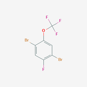 1,4-Dibromo-2-fluoro-5-(trifluoromethoxy)benzene