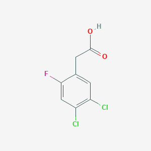 4,5-Dichloro-2-fluorophenylacetic acid
