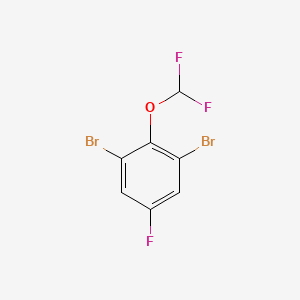 1,3-Dibromo-2-difluoromethoxy-5-fluorobenzene
