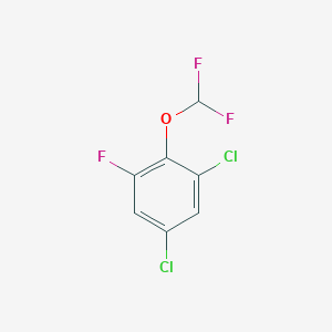 1,5-Dichloro-2-difluoromethoxy-3-fluorobenzene