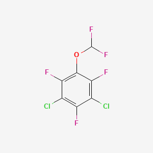 1,3-Dichloro-5-difluoromethoxy-2,4,6-trifluorobenzene