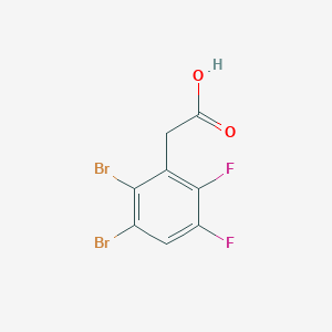2,3-Dibromo-5,6-difluorophenylacetic acid