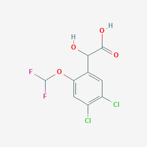 4,5-Dichloro-2-(difluoromethoxy)mandelic acid