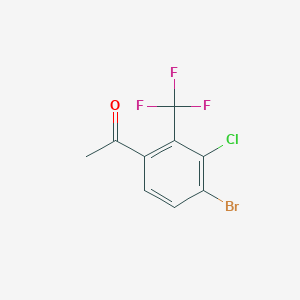 4'-Bromo-3'-chloro-2'-(trifluoromethyl)acetophenone
