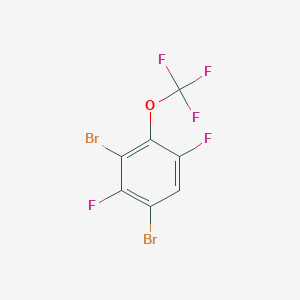 1,3-Dibromo-2,5-difluoro-4-(trifluoromethoxy)benzene