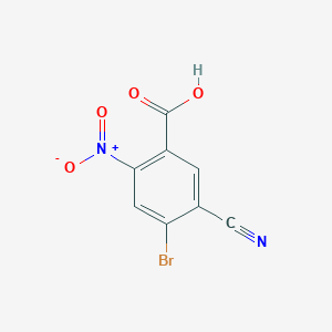4-Bromo-5-cyano-2-nitrobenzoic acid