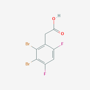 2,3-Dibromo-4,6-difluorophenylacetic acid