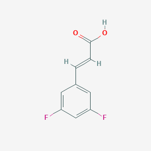 molecular formula C9H6F2O2 B141041 3,5-Difluorocinnamic acid CAS No. 147700-58-1