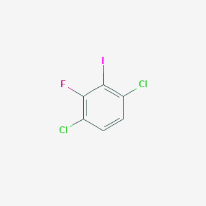 molecular formula C6H2Cl2FI B1410413 1,4-Dichloro-2-fluoro-3-iodobenzene CAS No. 1803725-53-2