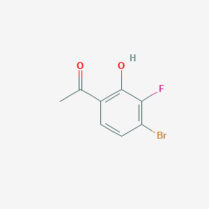 1-(4-Bromo-3-fluoro-2-hydroxyphenyl)ethanone