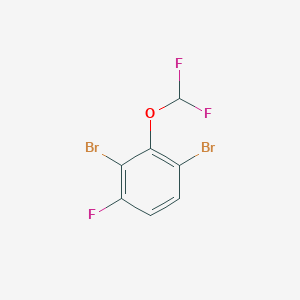 1,3-Dibromo-2-difluoromethoxy-4-fluorobenzene