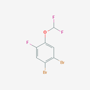 1,2-Dibromo-4-difluoromethoxy-5-fluorobenzene
