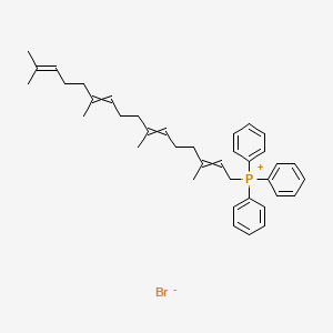 molecular formula C38H48BrP B14104302 Triphenyl(3,7,11,15-tetramethylhexadeca-2,6,10,14-tetraenyl)phosphanium;bromide 