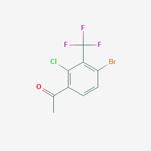 4'-Bromo-2'-chloro-3'-(trifluoromethyl)acetophenone