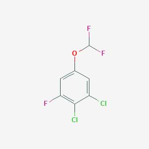 1,2-Dichloro-5-difluoromethoxy-3-fluorobenzene