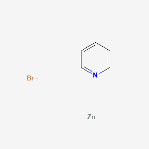 molecular formula C5H5BrNZn- B14104741 Pyridine;ZINC;bromide 