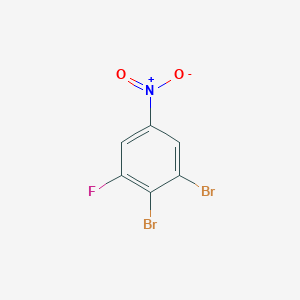 1,2-Dibromo-3-fluoro-5-nitrobenzene