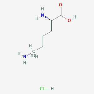 molecular formula C6H15ClN2O2 B141048 L-Lysine-6-13C hydrochloride CAS No. 129243-92-1