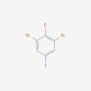 molecular formula C6H2Br2FI B1410487 1,3-Dibromo-2-fluoro-5-iodobenzene CAS No. 1807033-57-3
