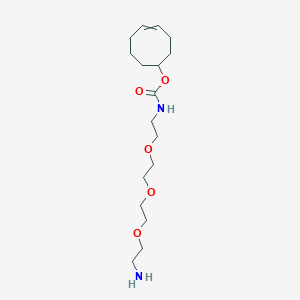 molecular formula C17H32N2O5 B14104925 (S)-TCO-PEG3-amine 