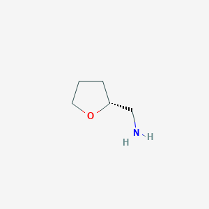 molecular formula C5H11NO B141050 (R)-(-)-Tetrahydrofurfurylamine CAS No. 7202-43-9