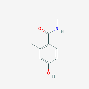 molecular formula C9H11NO2 B1410534 4-Hydroxy-N,2-dimethylbenzamide CAS No. 50639-10-6
