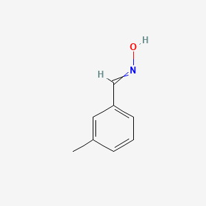 molecular formula C8H9NO B14105352 m-Methylbenzaldehyde oxime CAS No. 41977-54-2