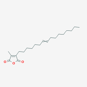 molecular formula C21H34O3 B14105592 ChaetomellicAcidBAnhydride-d3 