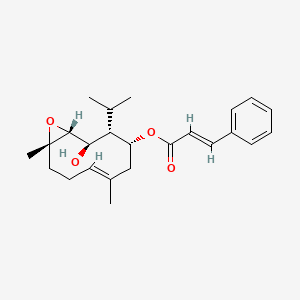 molecular formula C24H32O4 B14105845 Cinnamoylechinadiol 