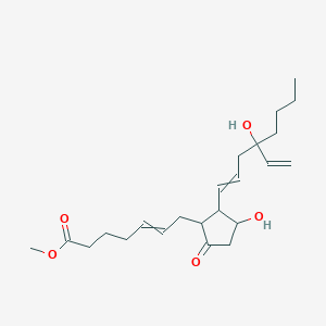 molecular formula C23H36O5 B14106073 Methyl 16-ethenyl-11,16-dihydroxy-9-oxoprosta-5,13-dien-1-oate 