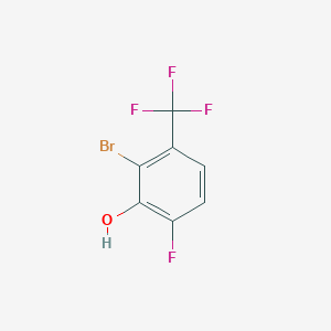 2-Bromo-6-fluoro-3-(trifluoromethyl)phenol