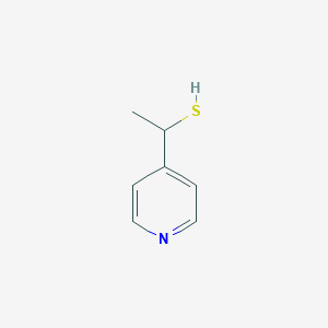molecular formula C7H9NS B141063 1-(Pyridin-4-yl)ethanethiol CAS No. 135207-19-1