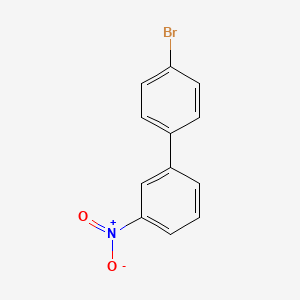 molecular formula C12H8BrNO2 B14106311 1-(4-Bromophenyl)-3-nitrobenzene CAS No. 32858-99-4