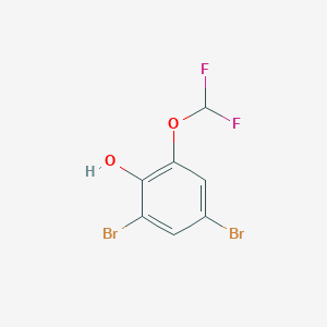 2,4-Dibromo-6-(difluoromethoxy)phenol