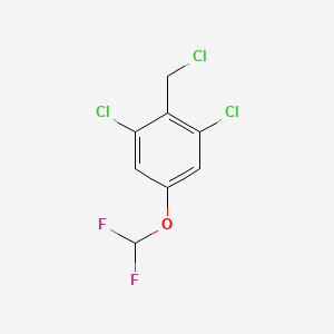 2,6-Dichloro-4-(difluoromethoxy)benzyl chloride