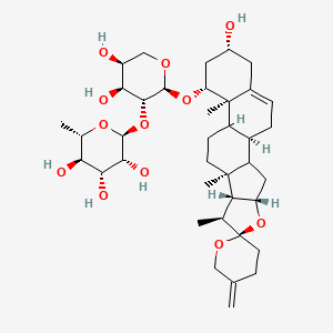 molecular formula C38H58O12 B14106634 Ruscoponticoside C 