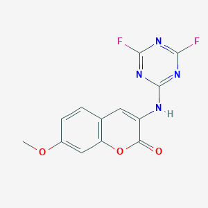 molecular formula C13H8F2N4O3 B141073 FAMC CAS No. 127192-67-0