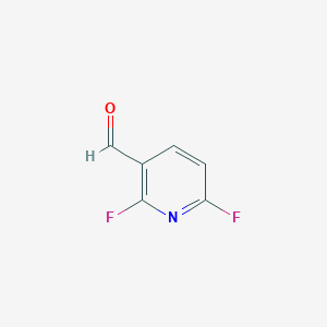 molecular formula C6H3F2NO B141074 2,6-Difluoronicotinaldehyde CAS No. 155601-65-3