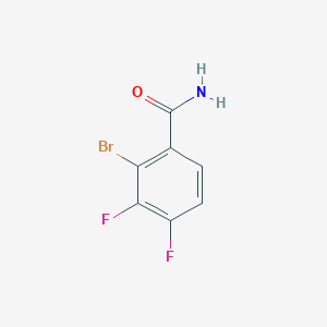 molecular formula C7H4BrF2NO B1410756 2-Bromo-3,4-difluorobenzamide CAS No. 1805583-41-8