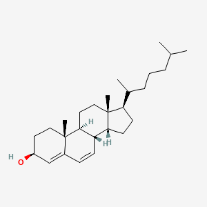 molecular formula C27H44O B14108083 Delta-4,6-cholestadienol (30 mg) 